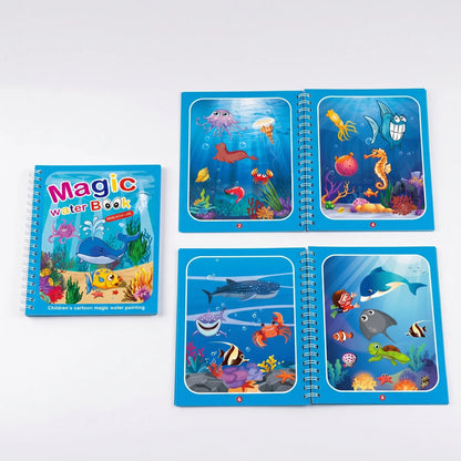 Kinder Waterboek - Magisch Kleurboek Voor Kinderen