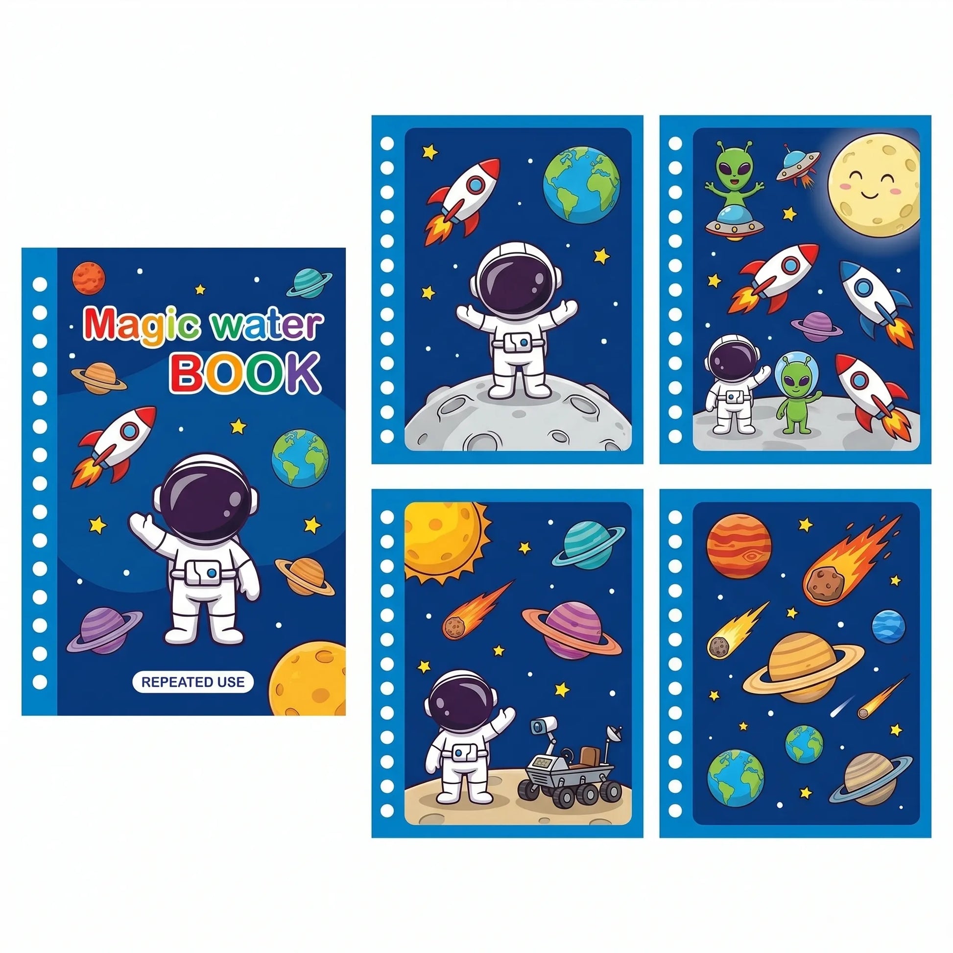 Kinder Waterboek - Magisch Kleurboek Voor Kinderen