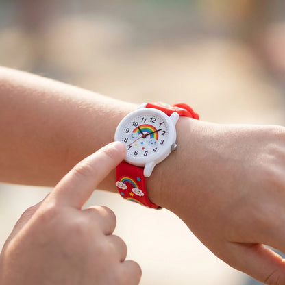 Kinderhorloge met Regenboog Design – Speels & Leerzaam Klokkijken