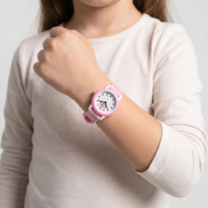 Kinderhorloge met Regenboog Design – Speels & Leerzaam Klokkijken