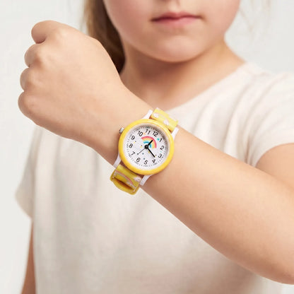 Kinderhorloge met Regenboog Design – Speels & Leerzaam Klokkijken