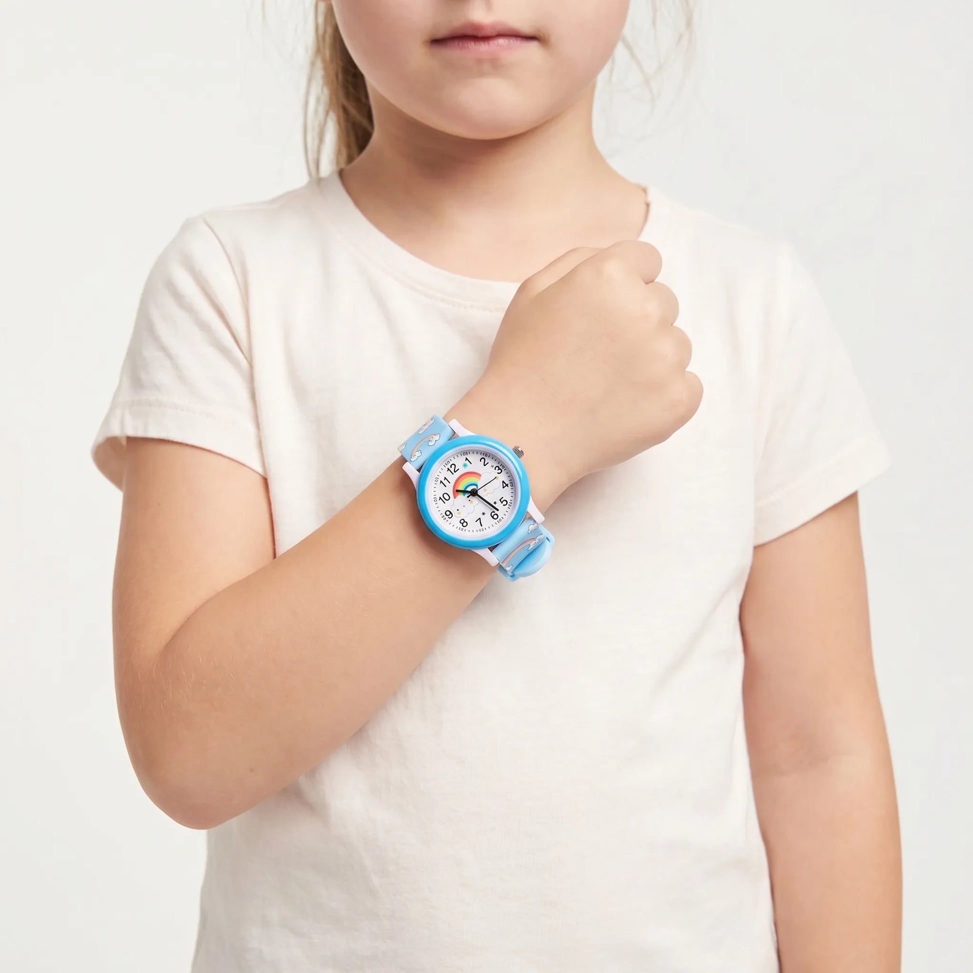 Kinderhorloge met Regenboog Design – Speels & Leerzaam Klokkijken