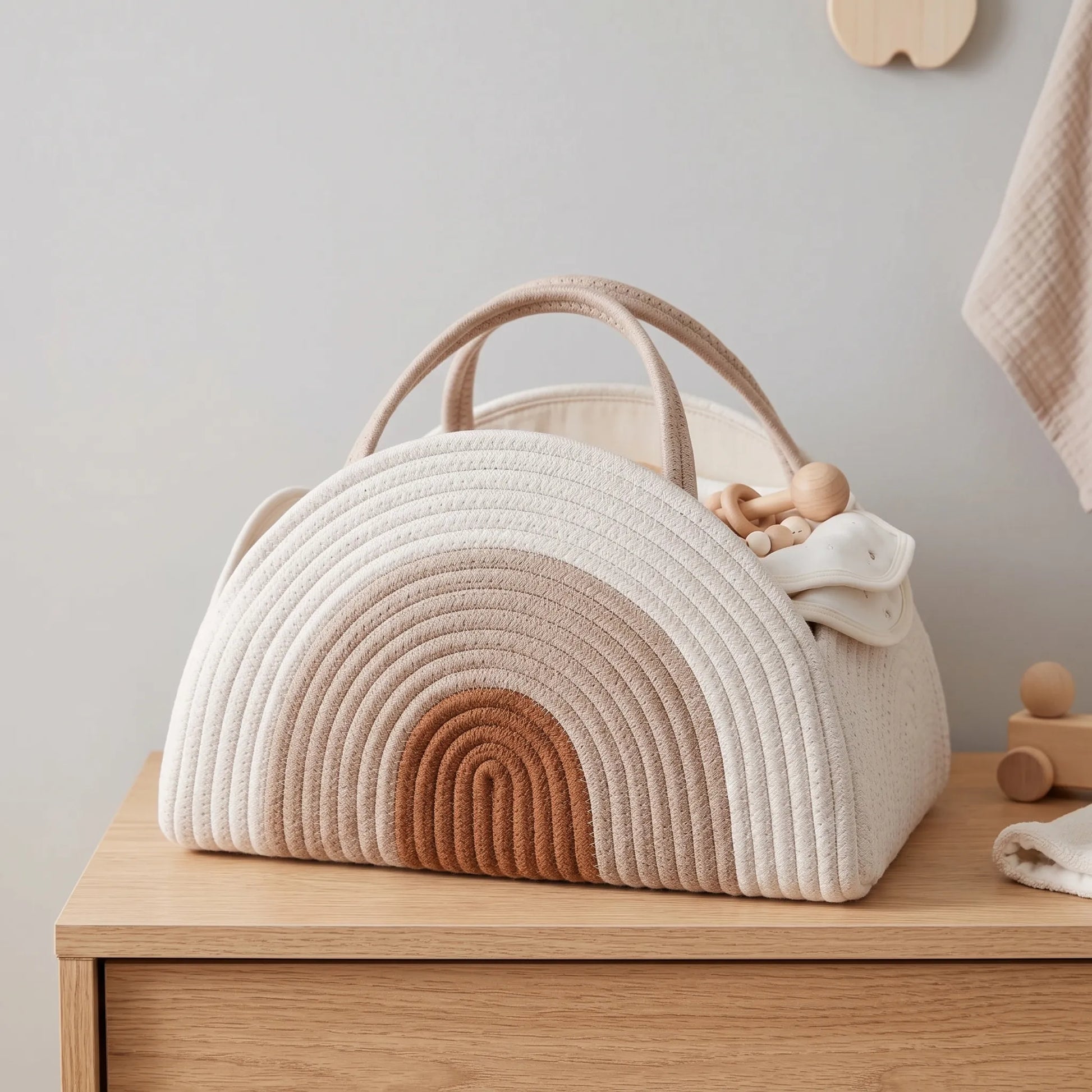 Kinderkamer Opbergmand – Baby Luier Caddy Tas