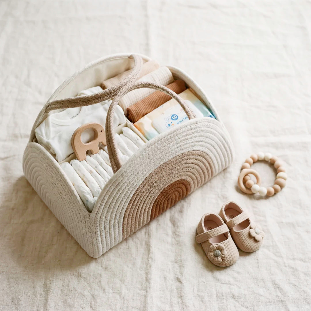 Kinderkamer Opbergmand – Baby Luier Caddy Tas