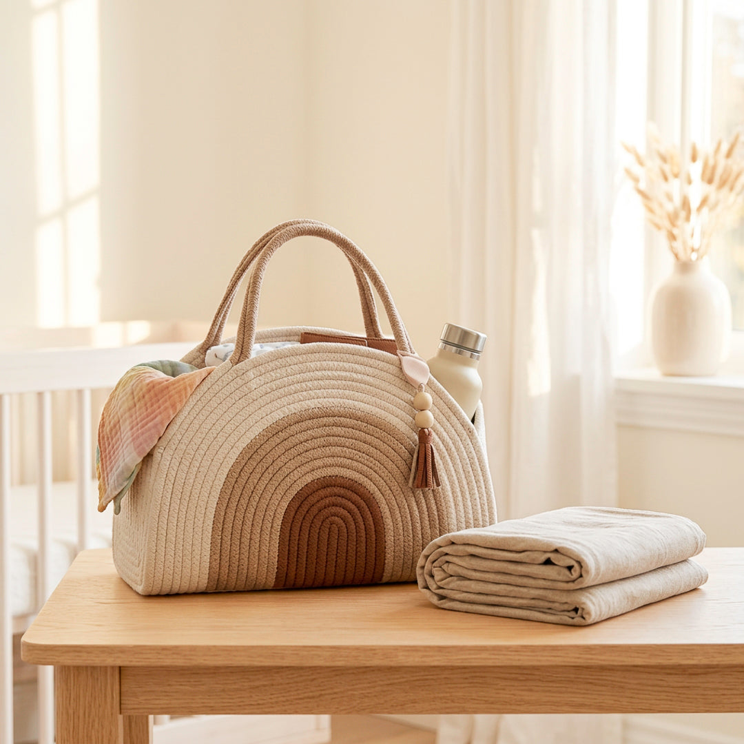 Kinderkamer Opbergmand – Baby Luier Caddy Tas