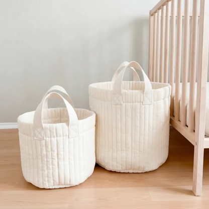 Kinderkamer Opbergmand – Gewatteerde Baby Opbergmand
