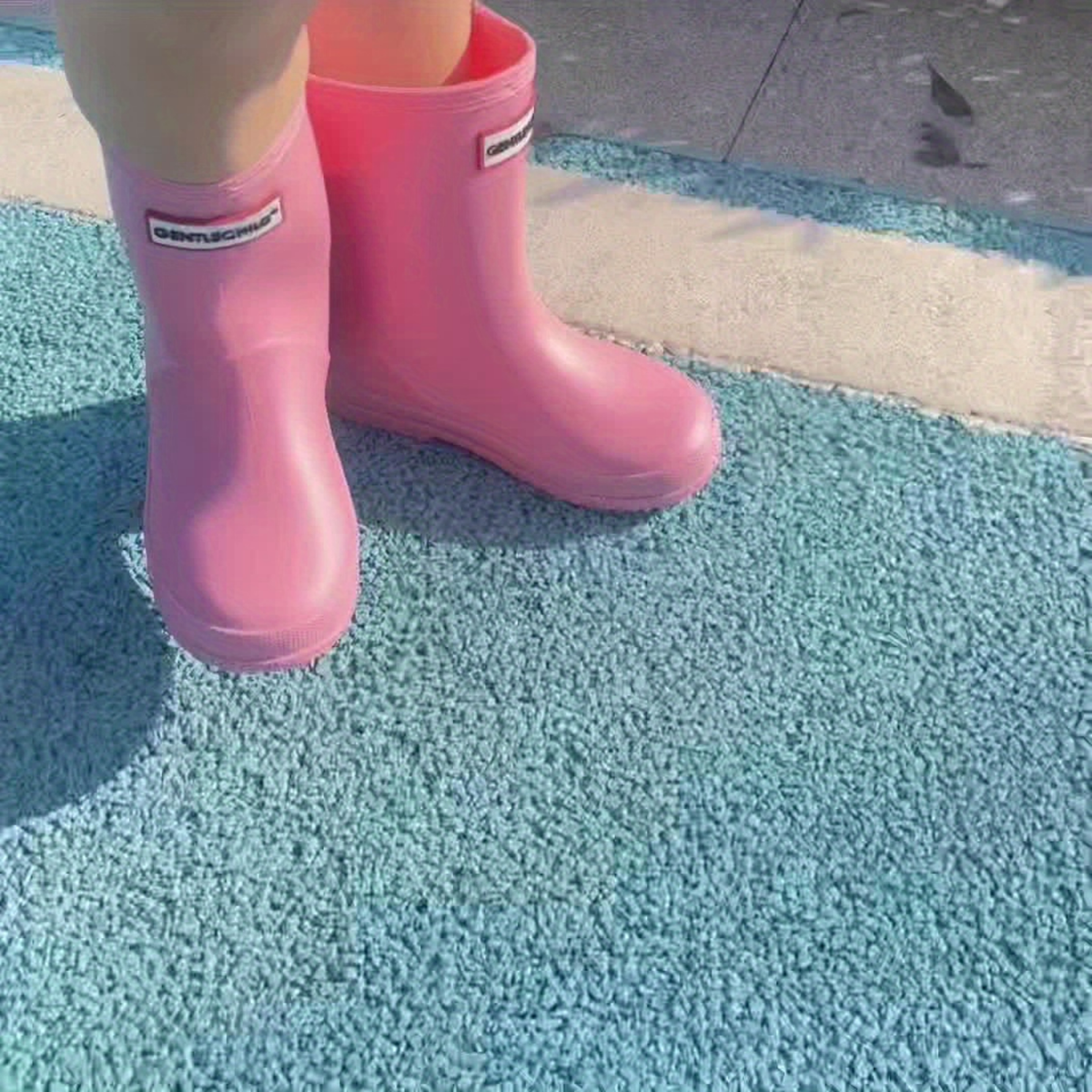 Kinderregenlaarzen Effen | Waterdichte PVC Laarzen met Antislipzool | Maten 23 tot 32