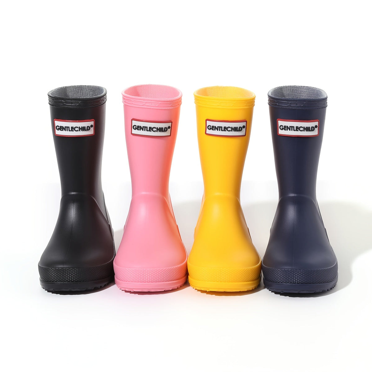 Kinderregenlaarzen Effen | Waterdichte PVC Laarzen met Antislipzool | Maten 23 tot 32