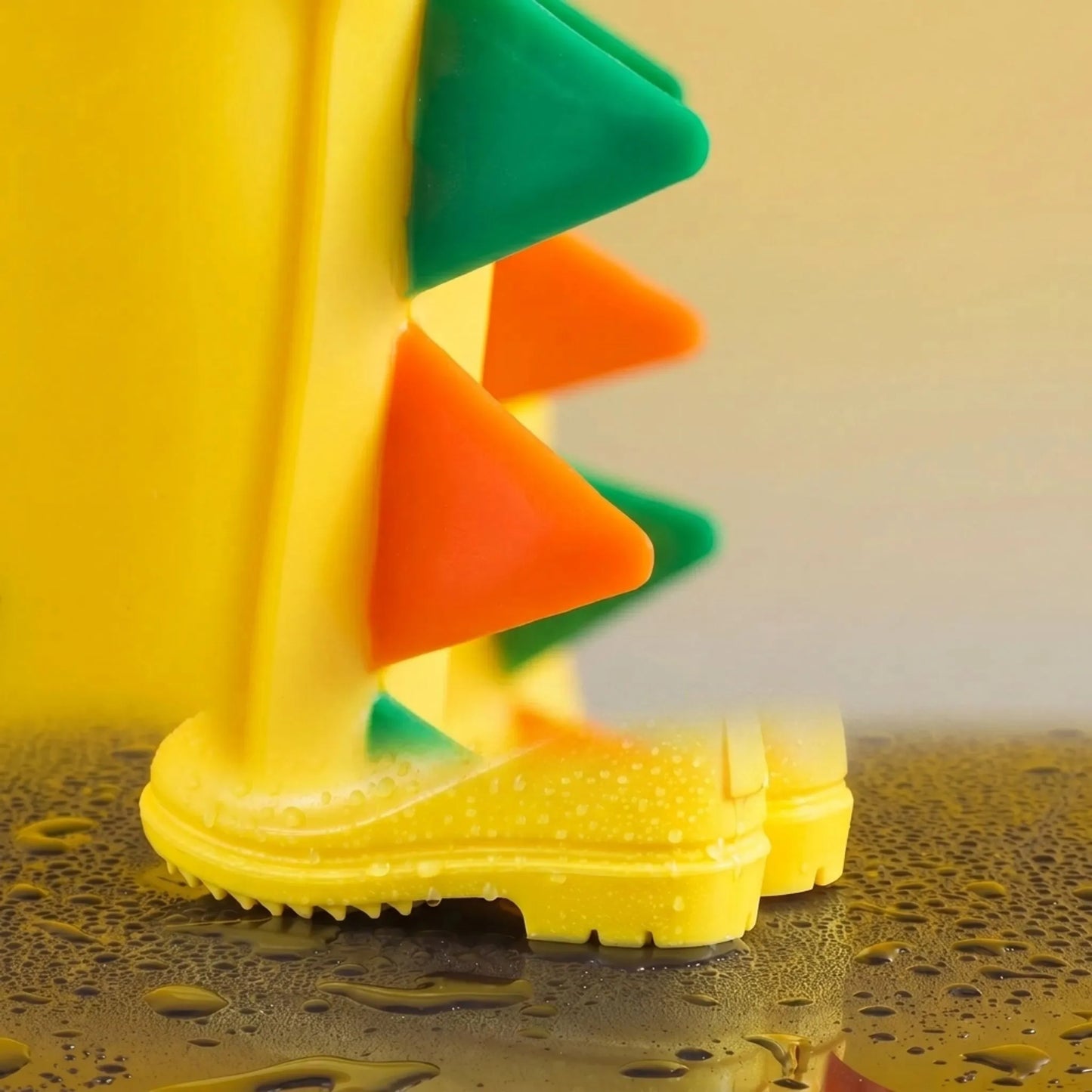 Kinderregenlaarzen met Dierenprint | Waterdicht Rubber | Luipaard