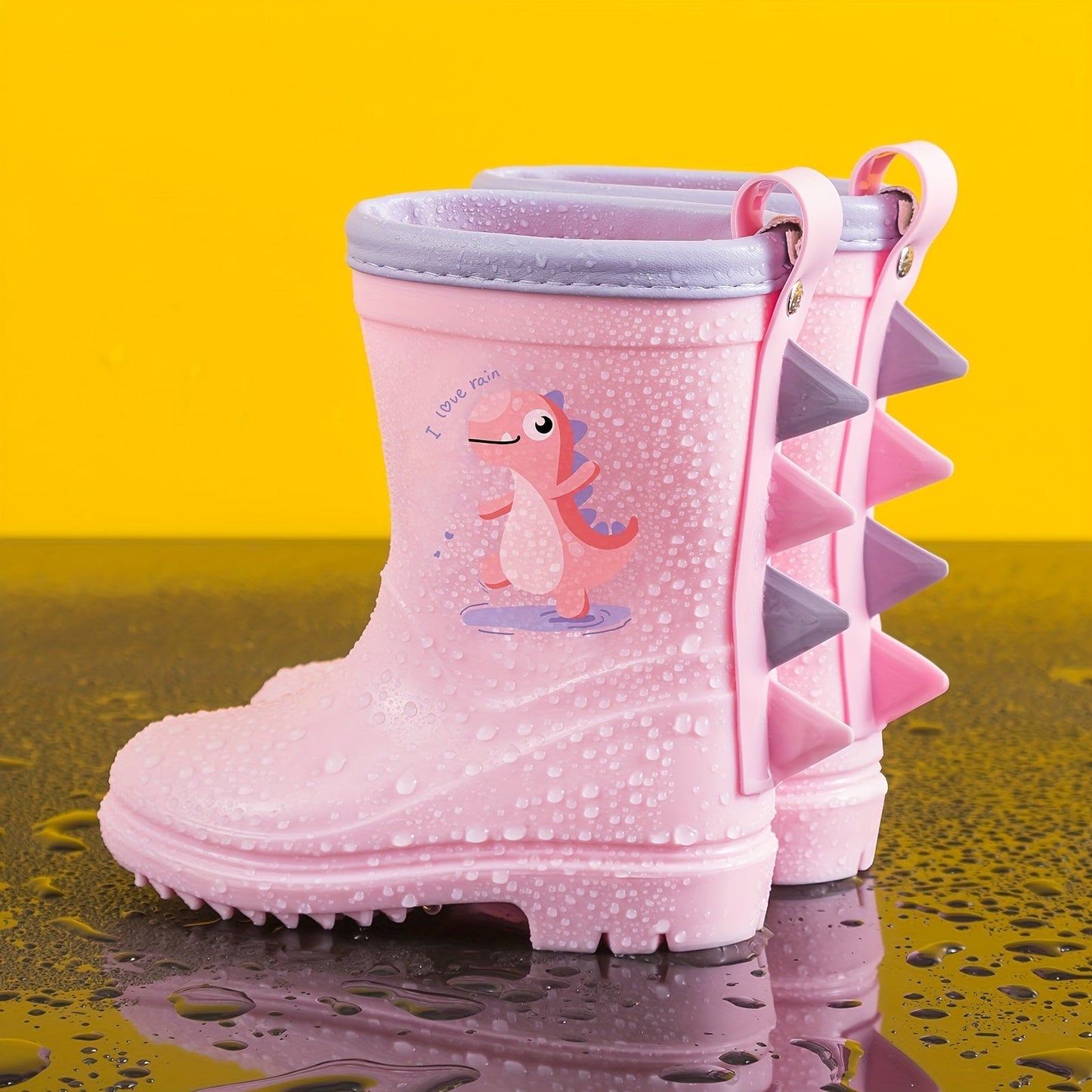 Kinderregenlaarzen met Dierenprint | Waterdicht Rubber | Luipaard