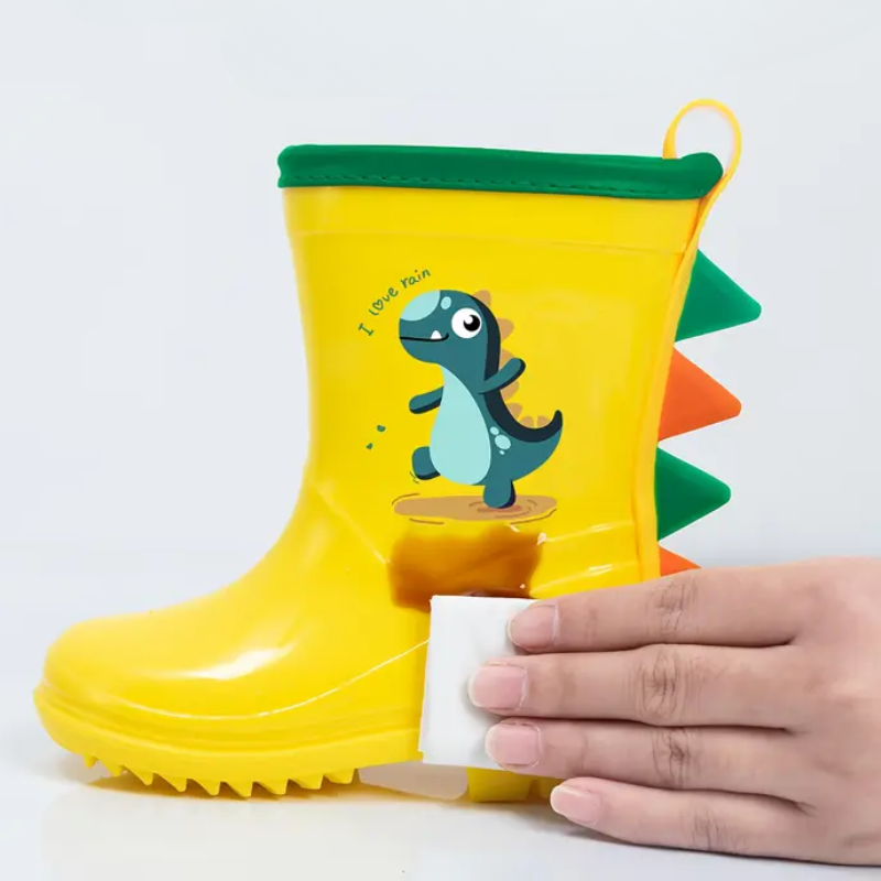 Kinderregenlaarzen met Dierenprint | Waterdicht Rubber | Luipaard