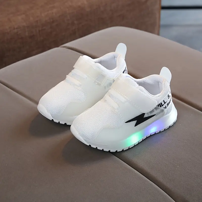 Kinderschoenen met Lichtjes | LED Sneakers met Antislipzool | Peutermaten 21 tot 28