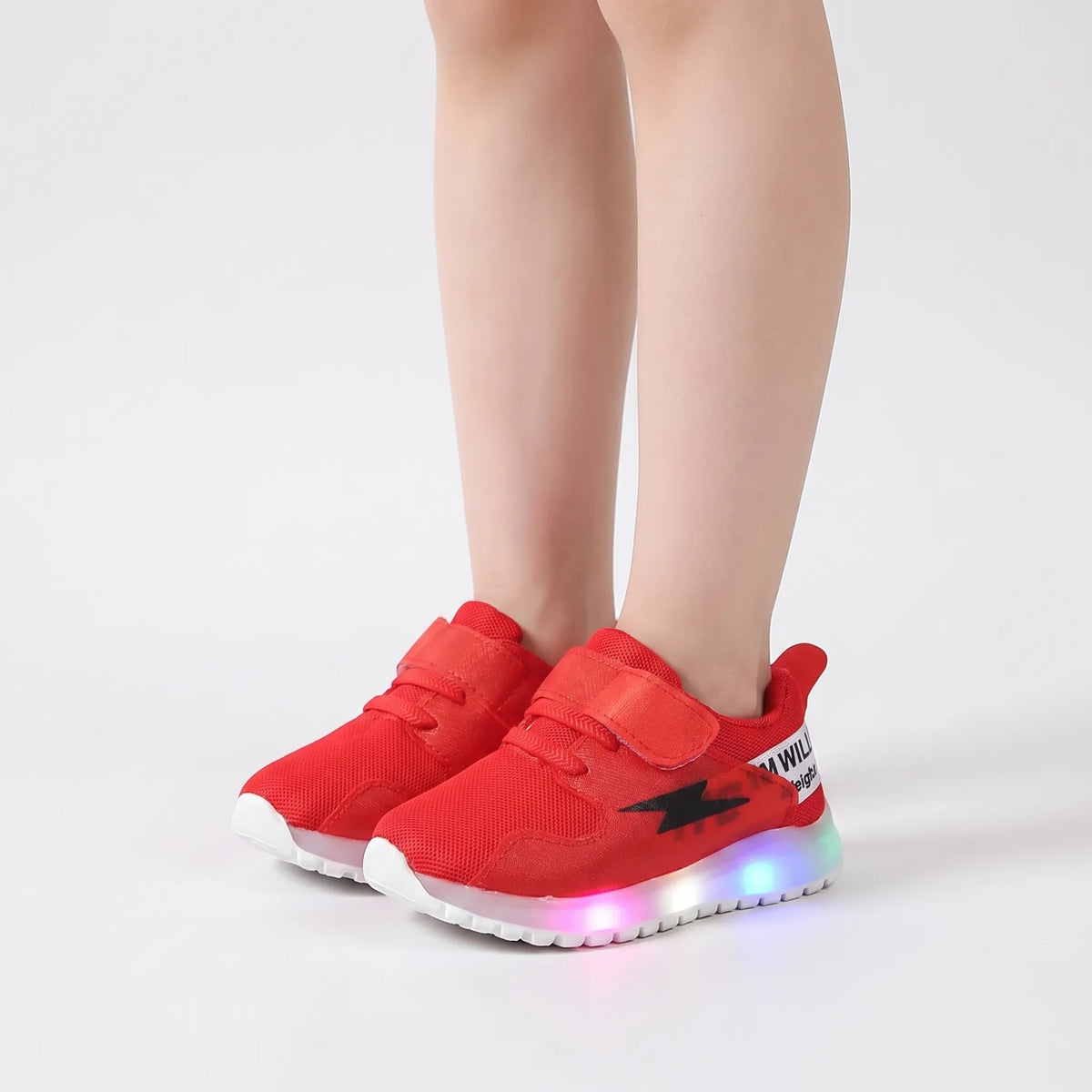 Kinderschoenen met Lichtjes | LED Sneakers met Antislipzool | Peutermaten 21 tot 28