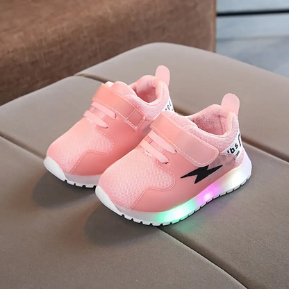 Kinderschoenen met Lichtjes | LED Sneakers met Antislipzool | Peutermaten 21 tot 28