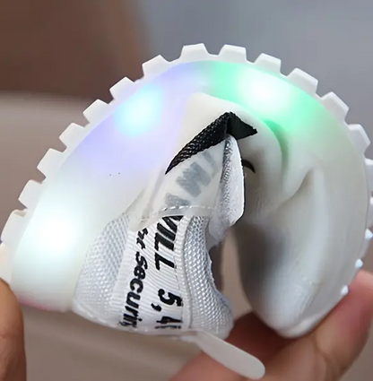 Kinderschoenen met Lichtjes | LED Sneakers met Antislipzool | Peutermaten 21 tot 28