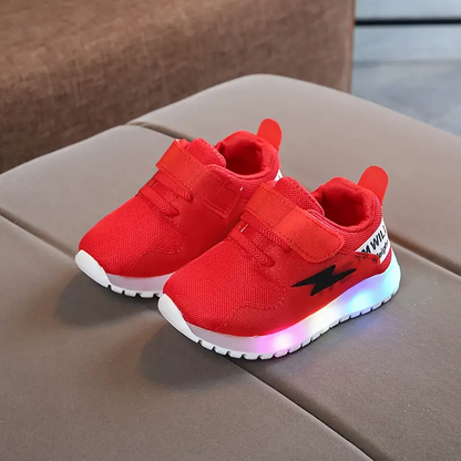 Kinderschoenen met Lichtjes | LED Sneakers met Antislipzool | Peutermaten 21 tot 28