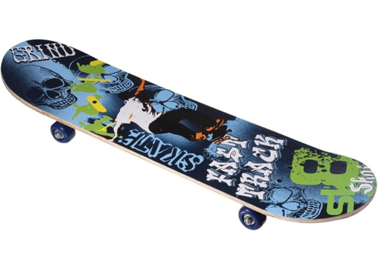 Kinderskateboard - Draagbaar Skateboard voor Kinderen 4-8 Jaar