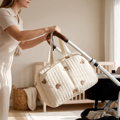 Kinderwagen Luiertas – Gewatteerde Baby Luiertas Tote Bag