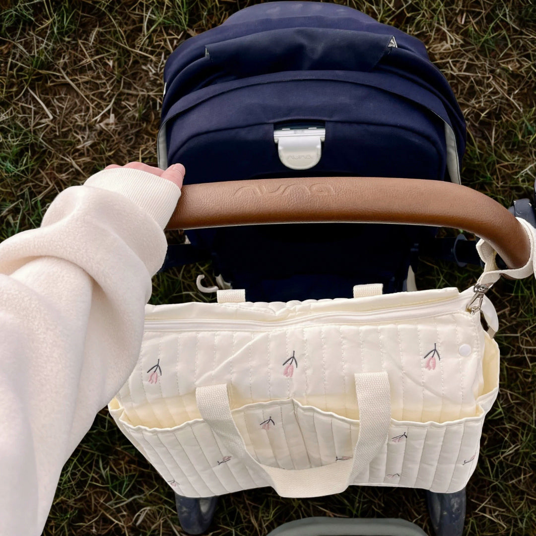 Kinderwagen Luiertas – Gewatteerde Baby Luiertas Tote Bag