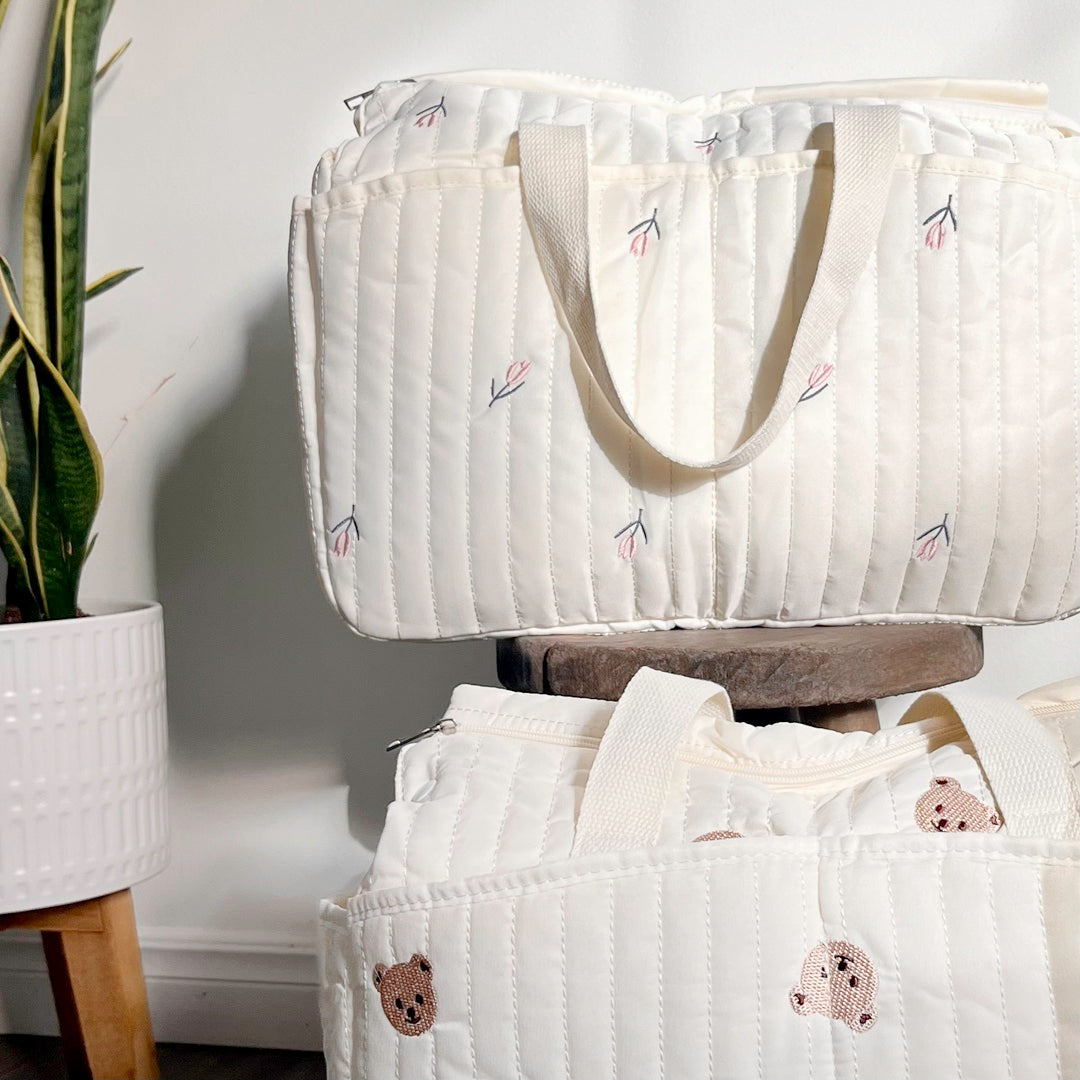Kinderwagen Luiertas – Gewatteerde Baby Luiertas Tote Bag