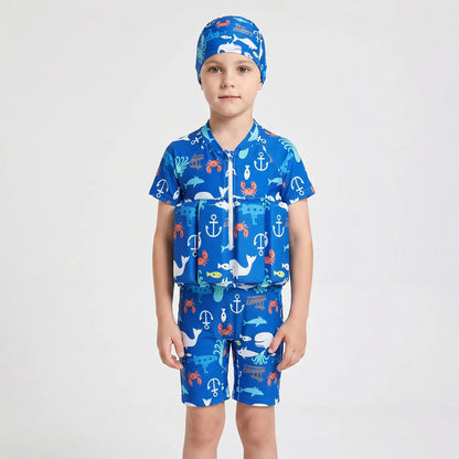Kinderzwempak met Drijvers - Drijvend Zwempak voor Peuters met UV-bescherming