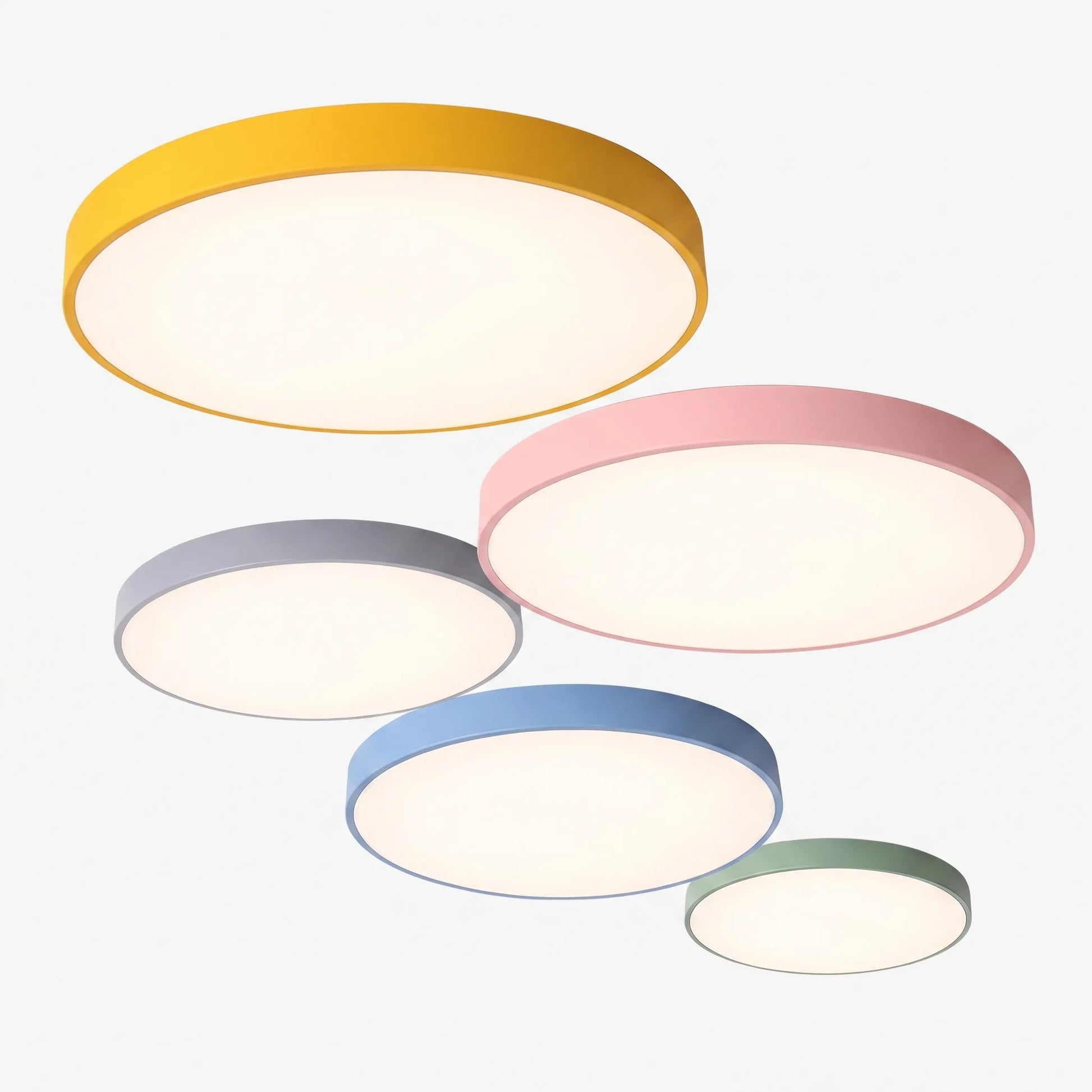 KleurCirkel - Moderne Ronde Kinderkamerlamp