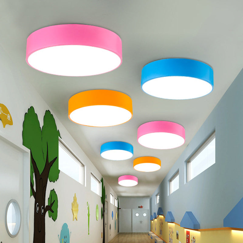 KleurCirkel - Moderne Ronde Kinderkamerlamp