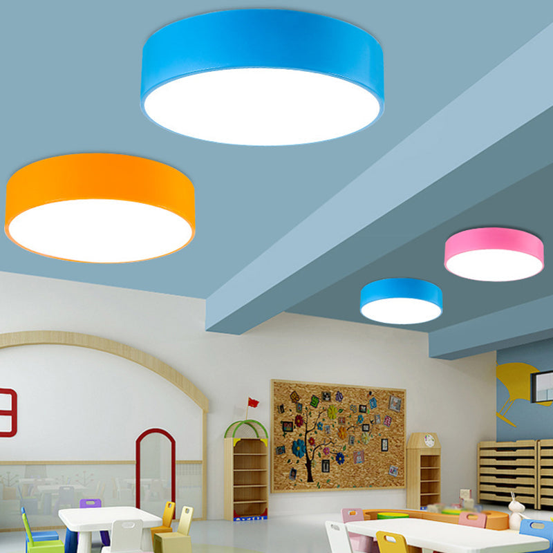 KleurCirkel - Moderne Ronde Kinderkamerlamp
