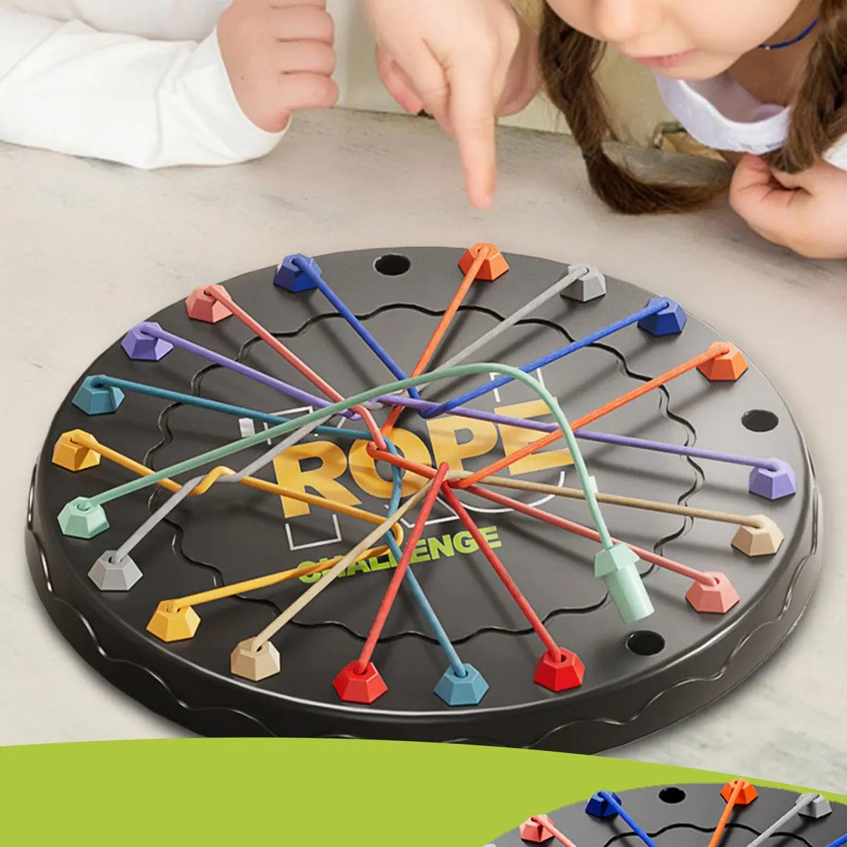Brainy Knots Spel - Logisch Touw Bordspel voor het Gezin
