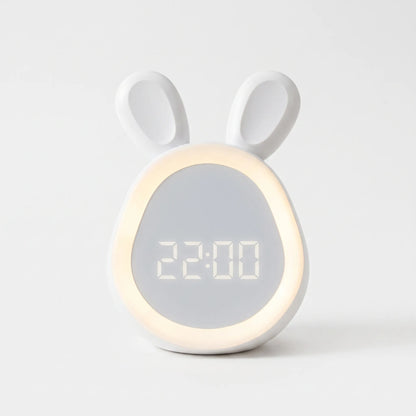 Konijn Digitale Wekker – LED Nachtlamp Voor Kinderen