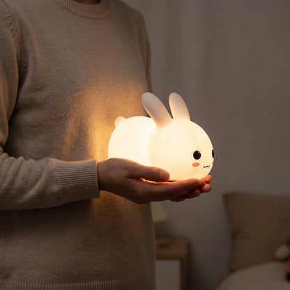 Konijn Nachtlamp – Rustgevend Tafellampje Voor De Kinderkamer