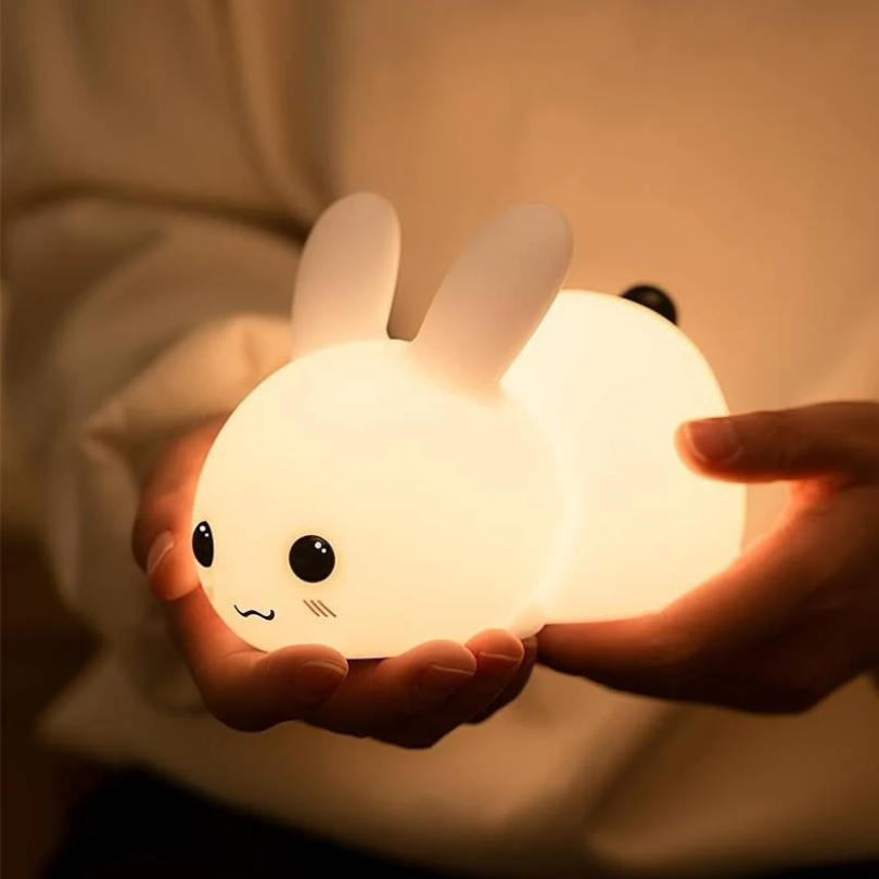 Konijn Nachtlamp – Rustgevend Tafellampje Voor De Kinderkamer