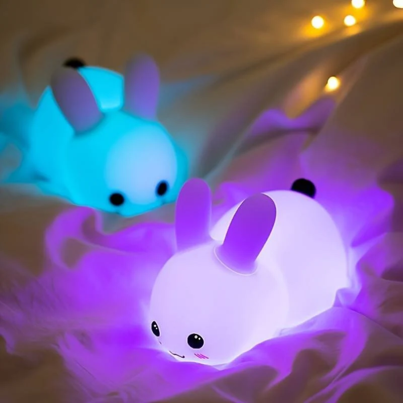 Konijn Nachtlamp – Rustgevend Tafellampje Voor De Kinderkamer