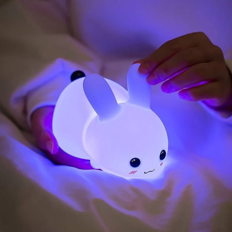 Konijn Nachtlamp – Rustgevend Tafellampje Voor De Kinderkamer