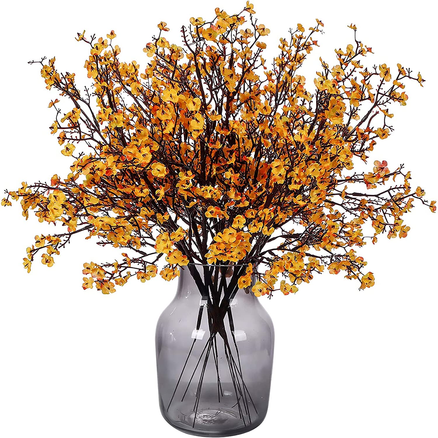 Kunstbloemen Gipskruid | Set van 6 Takken | 50 cm Boeket
