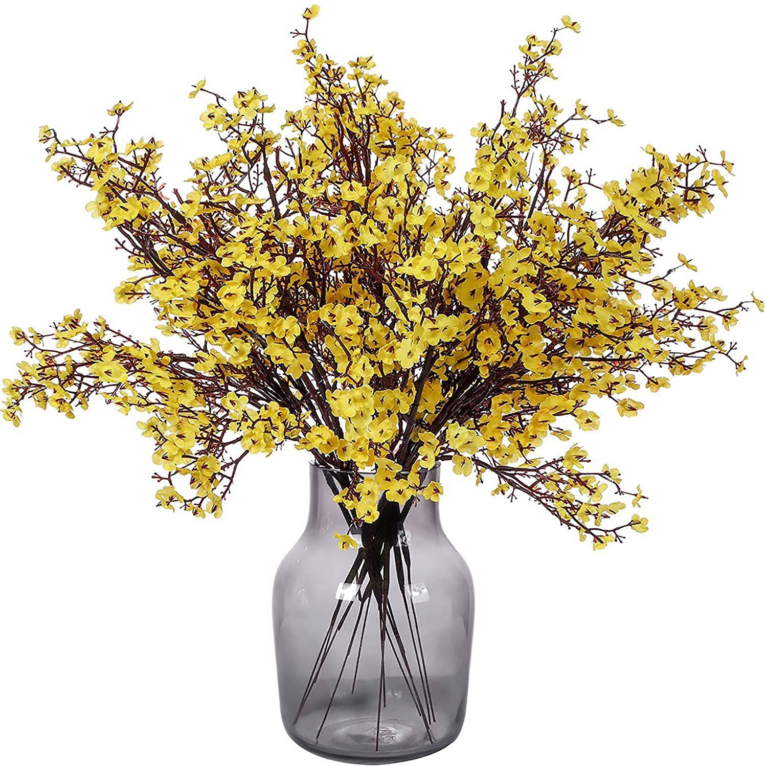Kunstbloemen Gipskruid | Set van 6 Takken | 50 cm Boeket
