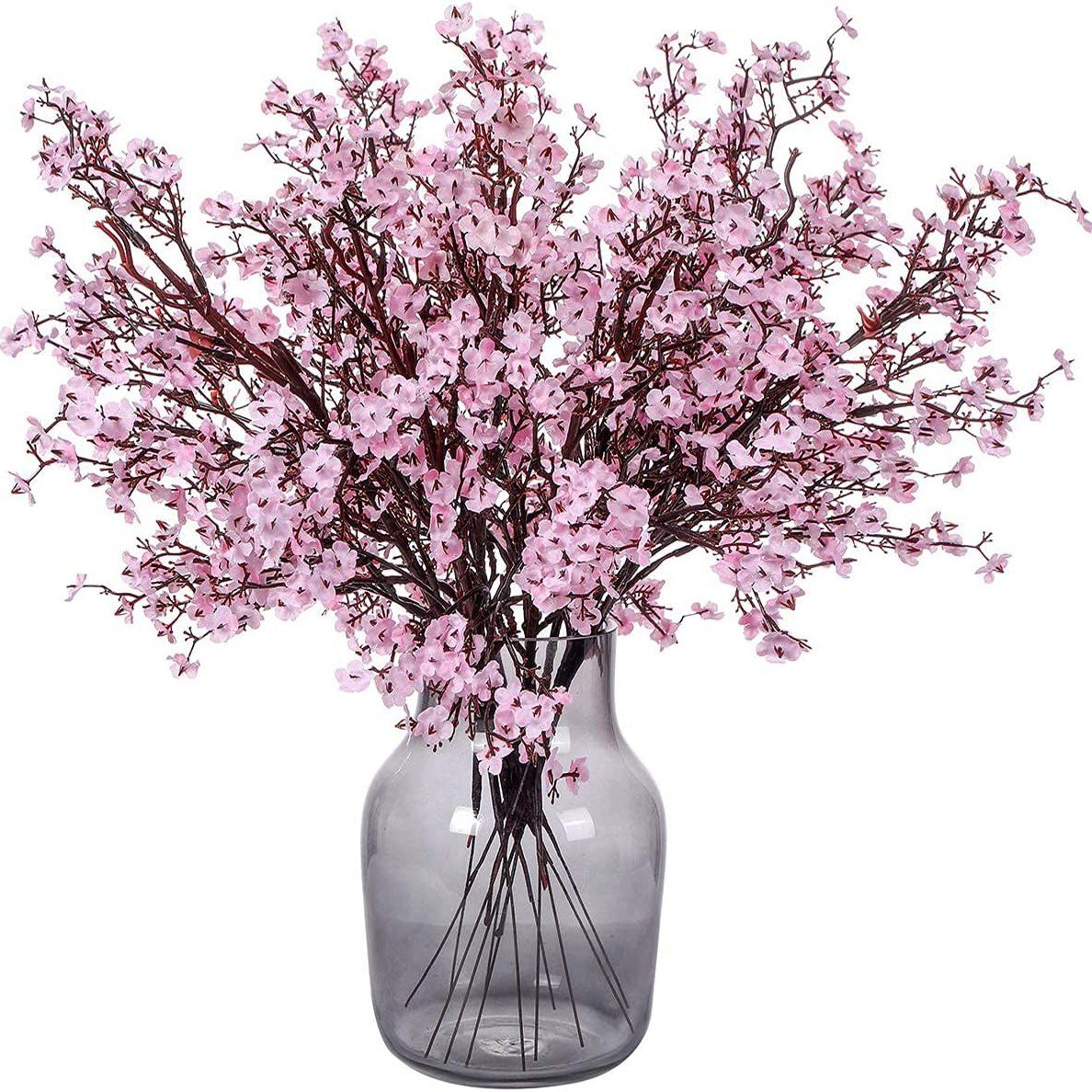 Kunstbloemen Gipskruid | Set van 6 Takken | 50 cm Boeket