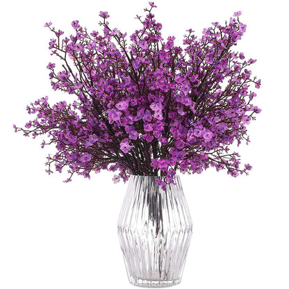Kunstbloemen Gipskruid | Set van 6 Takken | 50 cm Boeket