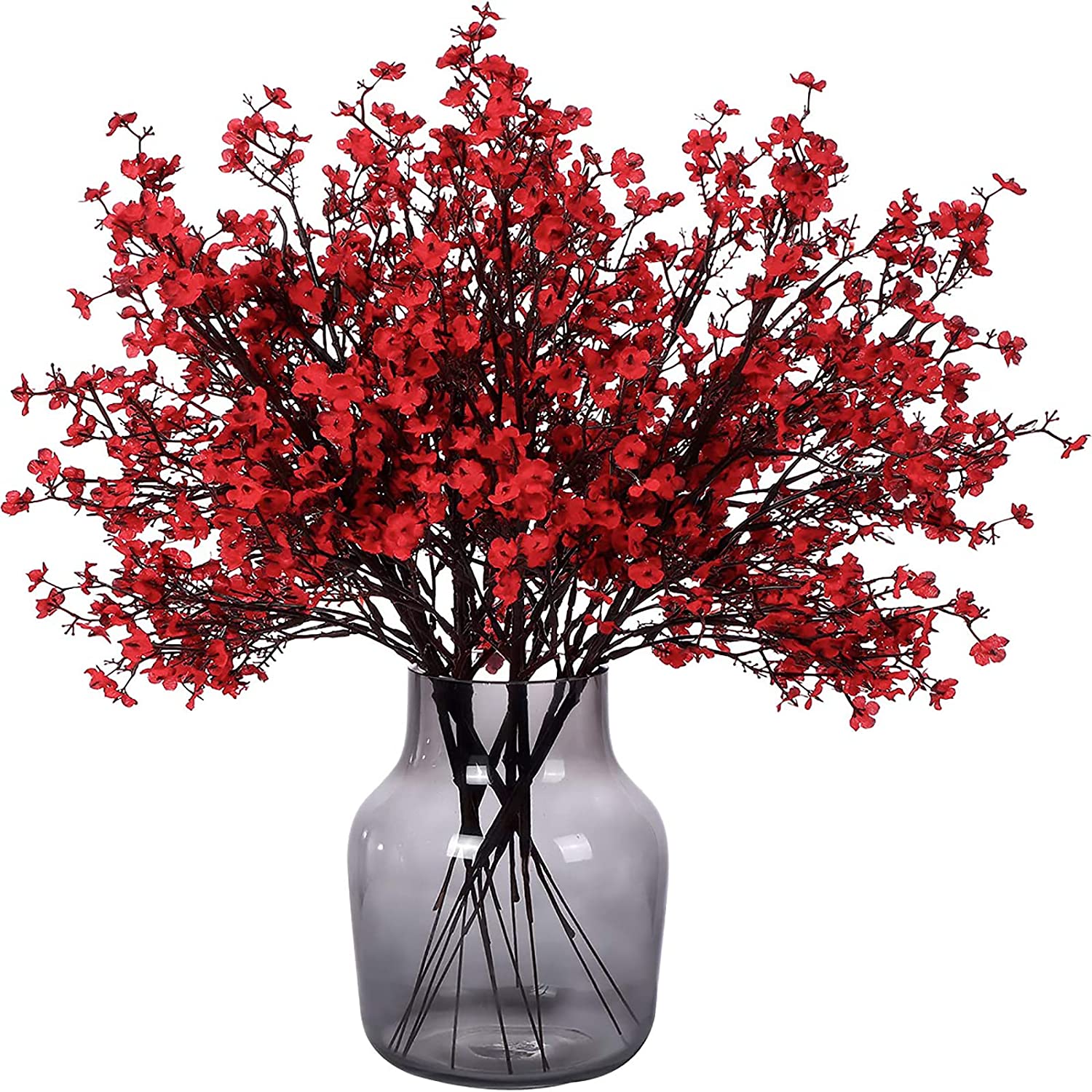 Kunstbloemen Gipskruid | Set van 6 Takken | 50 cm Boeket