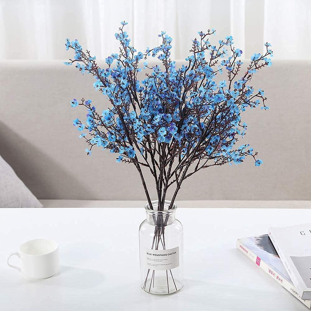 Kunstbloemen Gipskruid | Set van 6 Takken | 50 cm Boeket