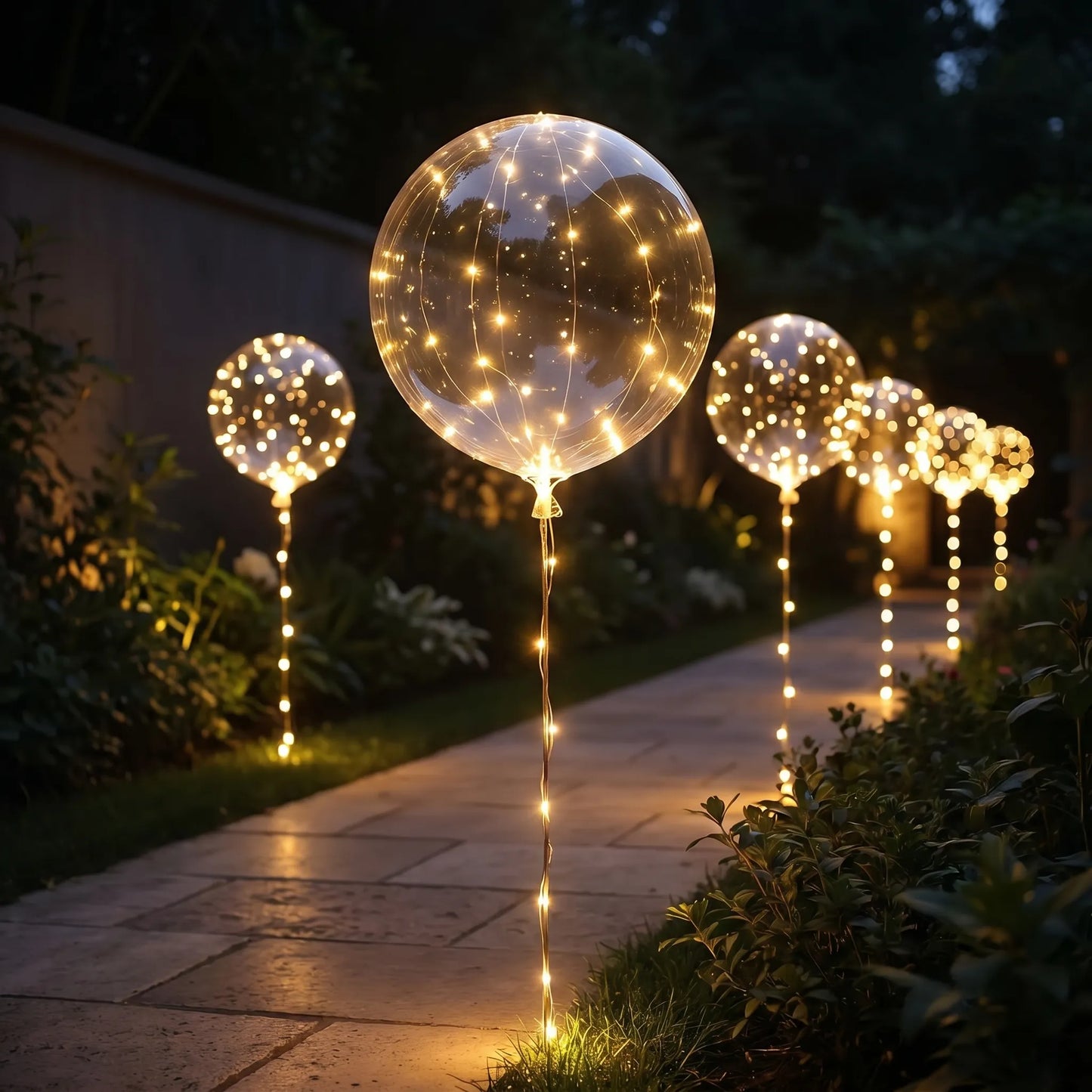 LED Bobo Ballonnen - Lichtgevende Sprookjeslicht Ballonnen