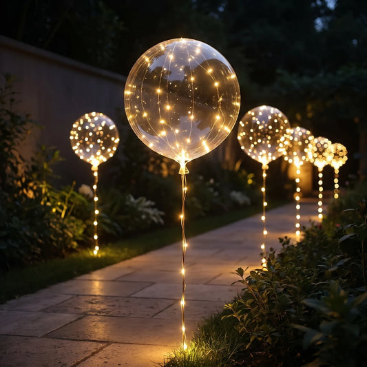 LED Bobo Ballonnen - Lichtgevende Sprookjeslicht Ballonnen