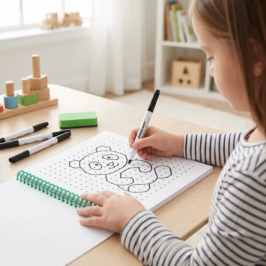 Learn to Write Book - Reusable Writing   Book for Kids