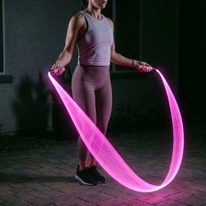 Lichtgevende Springtouw – LED Glow-in-the-Dark Springtouw