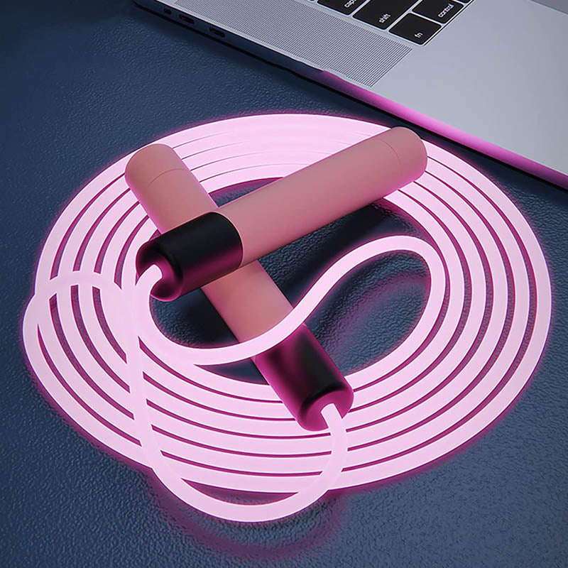 Lichtgevende Springtouw – LED Glow-in-the-Dark Springtouw