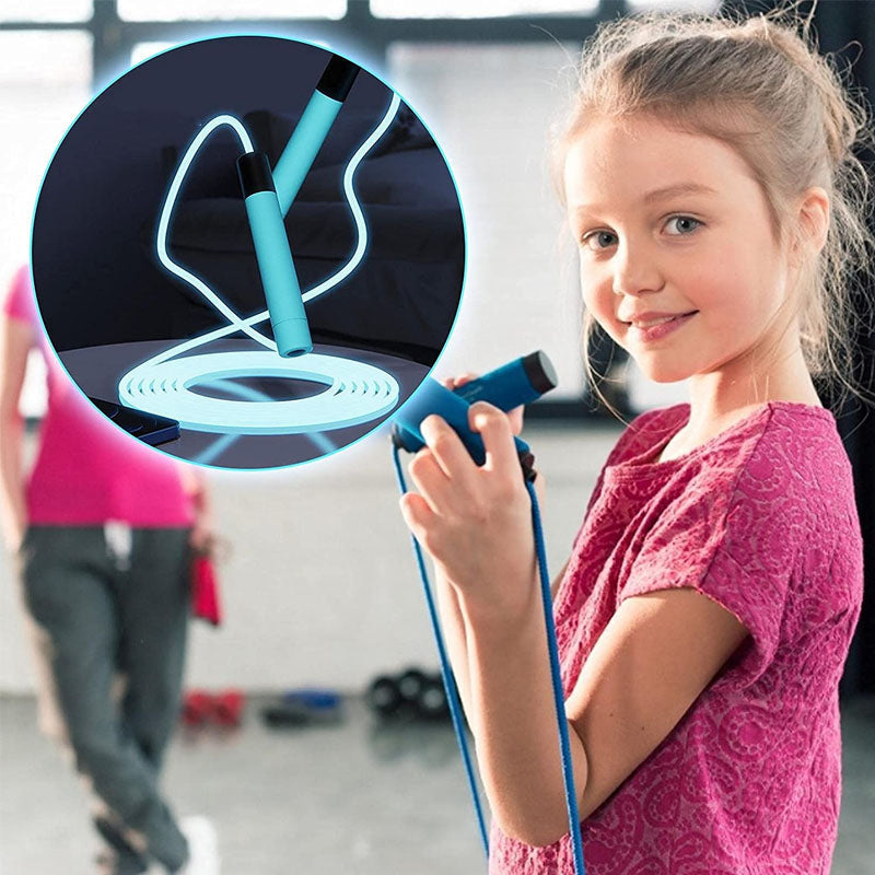 Lichtgevende Springtouw – LED Glow-in-the-Dark Springtouw