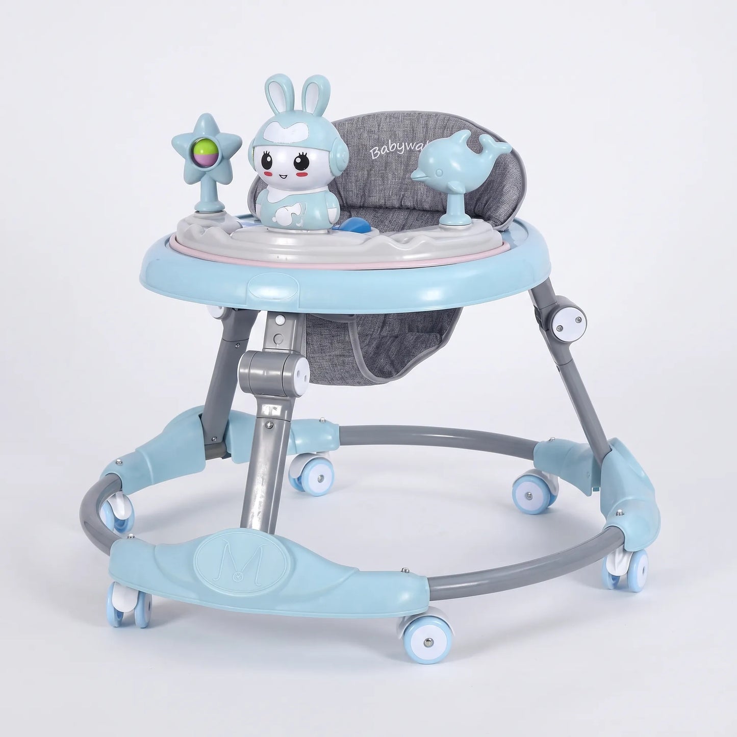 Loopwagen - Multifunctionele Babyloopwagen Duwwagen voor Leren Lopen
