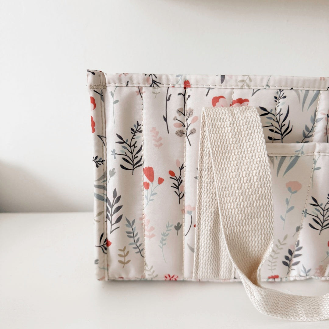 Luier Caddy Met Handvatten – Kinderkamer Opbergmand Met Meerdere Vakken