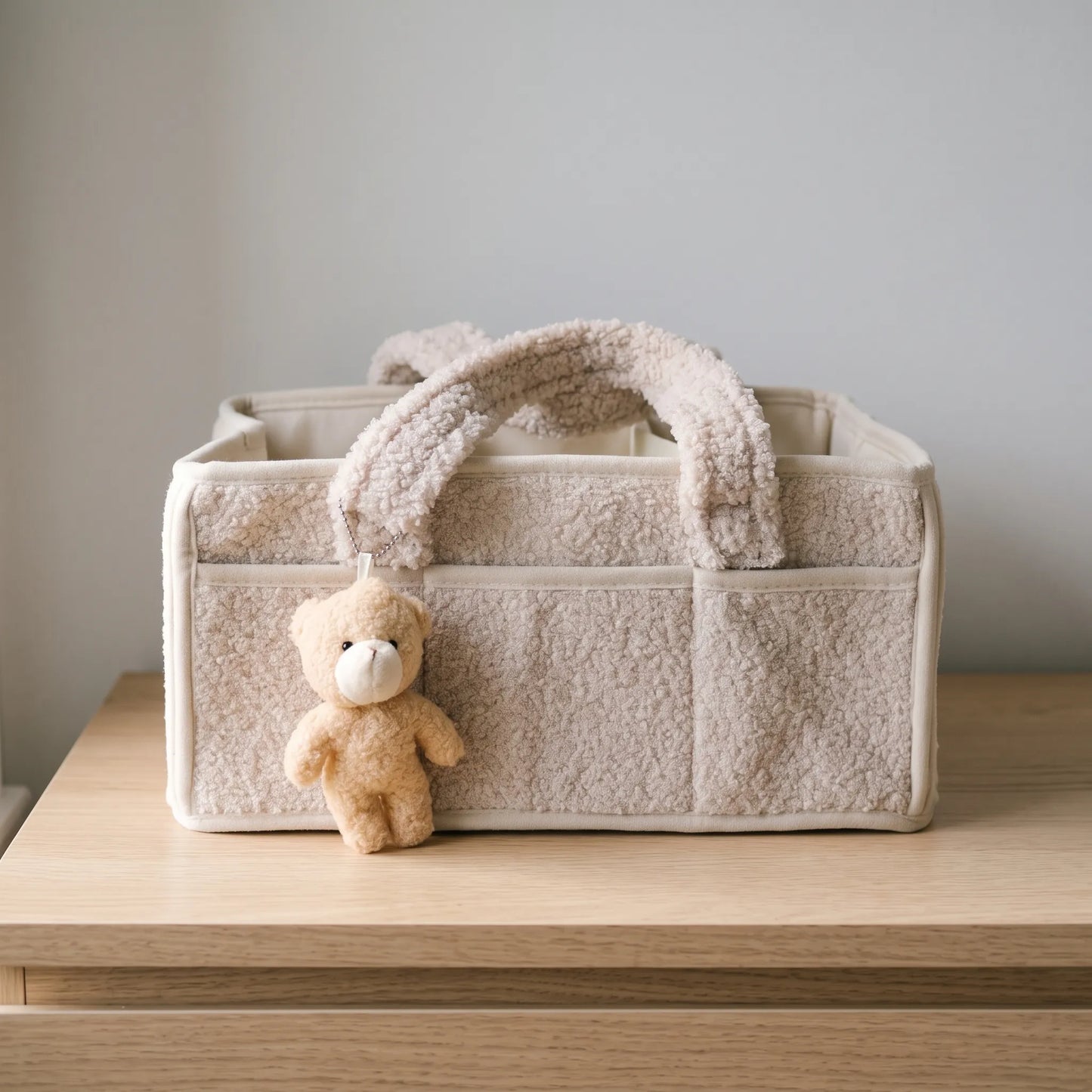 Luier Caddy Tote Tas – Pluche Baby Kinderkamer Opbergmand