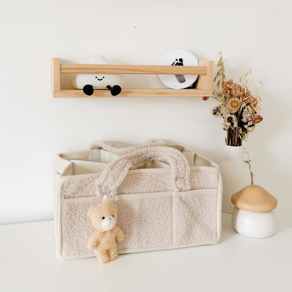 Luier Caddy Tote Tas – Pluche Baby Kinderkamer Opbergmand